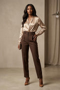 brown trouser