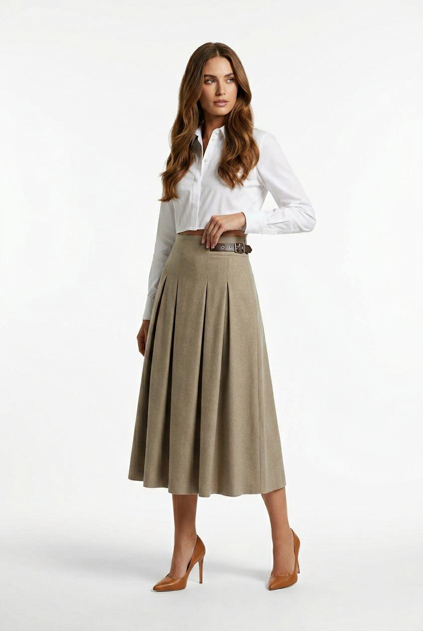 Brown Skirt
