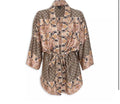 Paisley Print Kimono