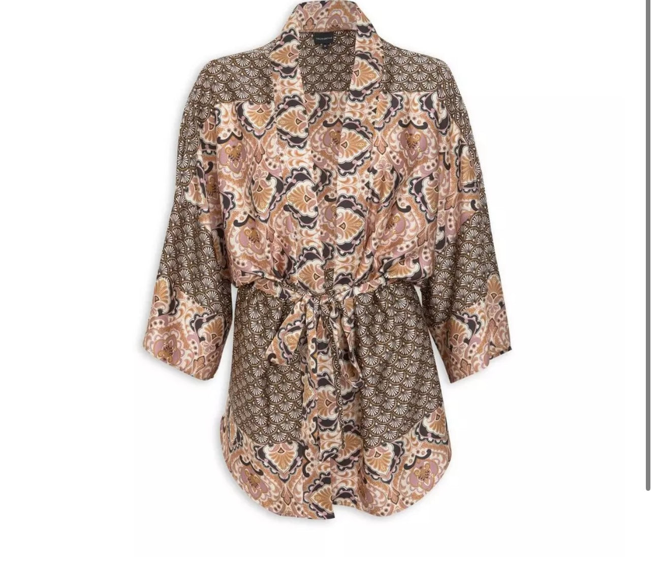 Paisley Print Kimono